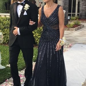 Formal beaded gown